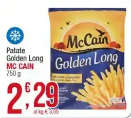 Maxi Sidis Patate Golden Long MC CAIN offerta