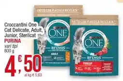 Maxi Sidis Croccantini One Cat Delicate offerta