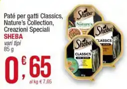 Maxi Sidis Paté per gatti Classics, Nature's Collection, Creazioni Speciali SHEBA offerta