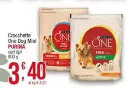 Maxi Sidis Croccette One Dog Mini Purina offerta