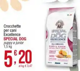 Maxi Sidis Crocchette per cani Excellence Special Dog puppy e junior offerta