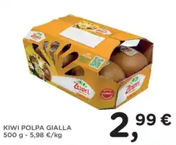 Orvea Kiwi polpa gialla Zespri offerta