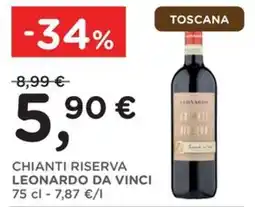 Orvea Chianti Riserva Leonardo da Vinci offerta