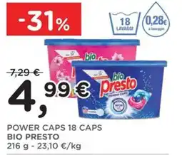 Orvea Power Caps Bio Presto offerta