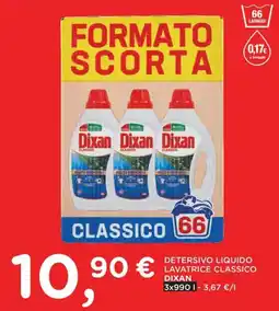 Orvea Detersivo liquido lavatrice classico Dixan offerta
