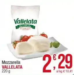 Maxi Sidis Mozzarella Vallelata offerta