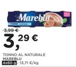 Orvea Tonno al naturale Mareblu offerta