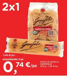 Orvea Pasta di semola Garofalo offerta