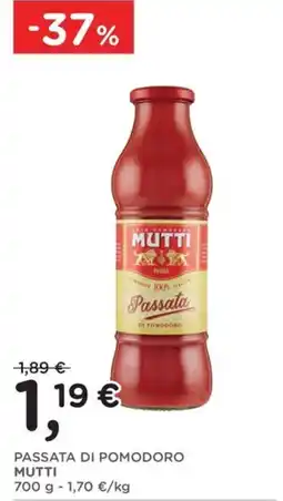 Orvea Passata di pomodoro Mutti offerta