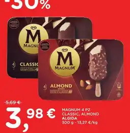 Orvea Magnum 4 pz classic, almond algida offerta