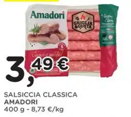 Orvea Salsiccia classica Amadori offerta