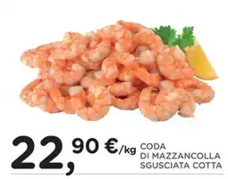 Orvea Coda di mazzancolla sgusciata cotta offerta
