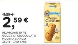 Orvea PlumCake gocce di cioccolato Mulino Bianco offerta