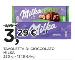 Orvea Tavoletta di cioccolato Milka offerta