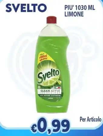 Svelto detersivo per piatti limone