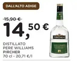 Orvea Distillato Pere Williams Pircher offerta