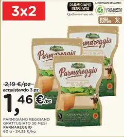 Orvea Parmigiano Reggiano Grattugiato 30 Mesi Parmareggio offerta