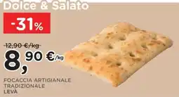 Orvea Focaccia artigianale tradizionale Levà offerta
