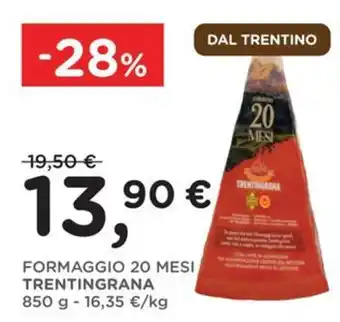Formaggio 20 mesi Trentingrana