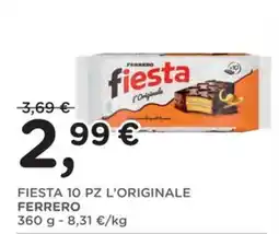 Orvea Fiesta l'Originale Ferrero offerta