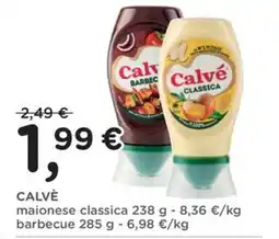 Orvea Calvé maionese classica offerta