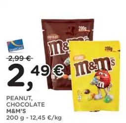 Orvea Peanut, Chocolate M&M's offerta