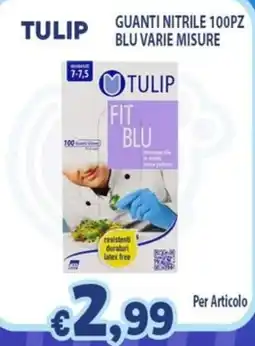 Opportunity Shop Guanti nitrile Tulip offerta