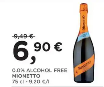 Mionetto 0.0% alcohol free