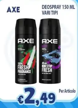 Opportunity Shop AXE deospray offerta