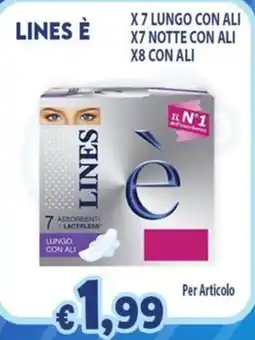 Opportunity Shop Lines è assorbenti lactoflex lungo con ali offerta