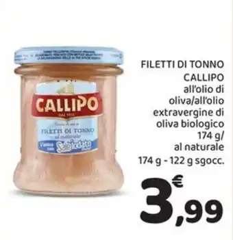 Filetti di tonno Callipo