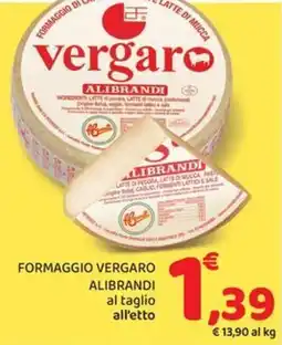 Conad City Formaggio Vergaro Alibrandi offerta