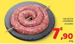 Conad City Salsiccia Lugganega di Suino offerta
