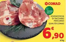 Conad City Sovracoscia di tacchino Percorso Qualità Conad offerta