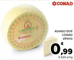 Conad Margherita Asiago DOP offerta