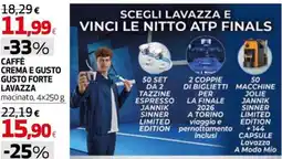 Extracoop Caffè crema e gusto gusto forte Lavazza offerta