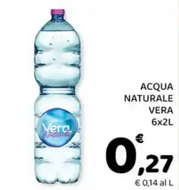 Conad Margherita Acqua naturale Vera offerta