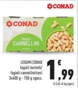 Conad City Fagioli cannellini Conad offerta