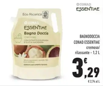Conad Essentiae Bagno Doccia Cremoso