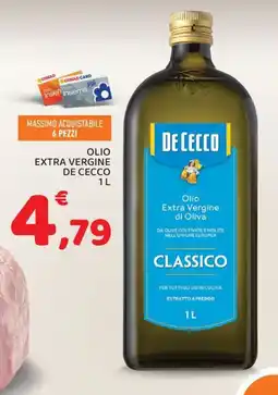 Conad City Olio extra vergine de cecco classico offerta