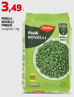Extracoop Piselli Novelli Findus offerta