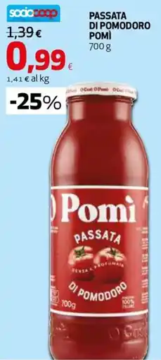 Extracoop Passata di pomodoro Pomi offerta