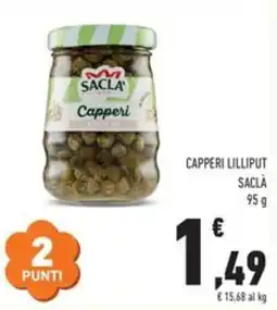 Conad City Capperi Saclà offerta