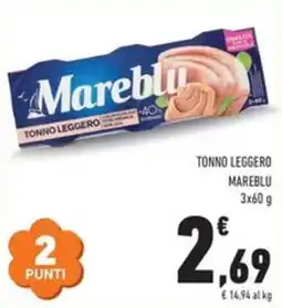 Conad City Tonno leggero Mareblu offerta
