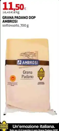 Extracoop Grana Padano DOP Ambrosi offerta