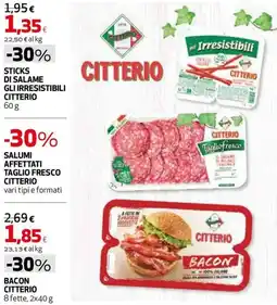 Extracoop Sticks di salame gli irresistibili Citterio offerta