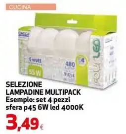 Extracoop Lampadine multipack Four Leo offerta