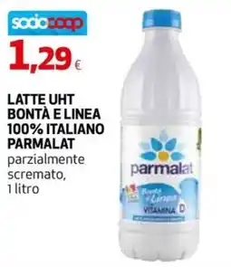 Extracoop Latte UHT Bontà e Linea Parmalat offerta
