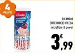 Conad Margherita Ricambio supermocio vileda microfibre & power offerta