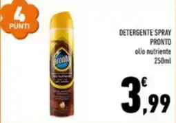 Conad Margherita Detergente spray pronto olio nutriente offerta